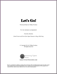 Let's Go - From Brain Freezes and Seven More Super Reasons To Sing A Silly Song