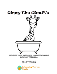 Ginny The Giraffe Sheet Music - Solo Version