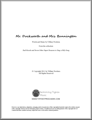 Mr. Duckworth and Mrs. Bunnington Sheet Music Download